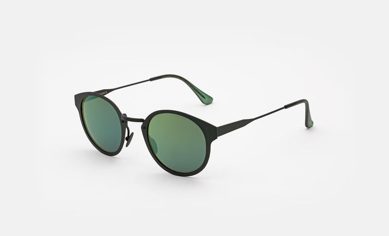 Panama Synthesis Dark Green Metal - Retrosuperfuture USA -