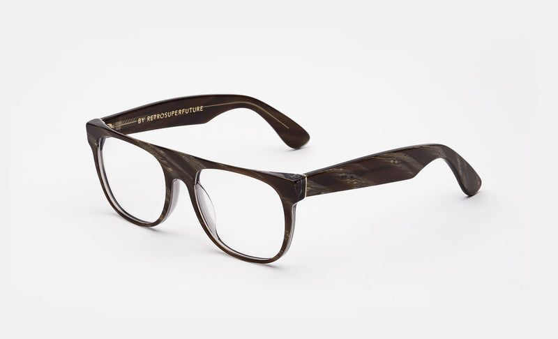 Flat Top Optical Natural Horn - Retrosuperfuture USA -