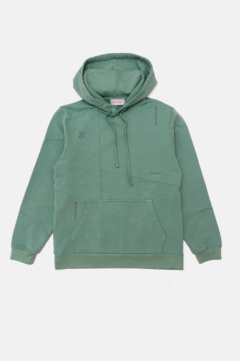 RSF x DC Deconstructed Hoodie Mint - Retrosuperfuture USA -