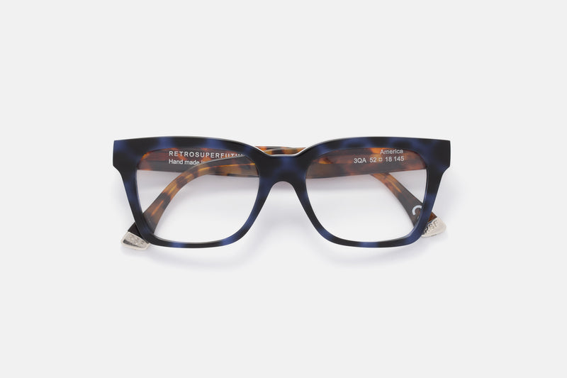 America Optical Blue Havana - Retrosuperfuture USA -