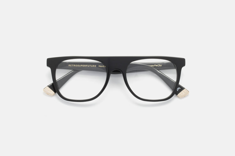 Flat Top Optical Nero - Retrosuperfuture USA -