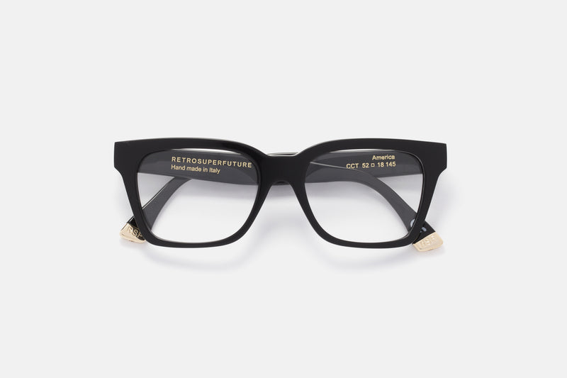 America Optical Nero - Retrosuperfuture USA -