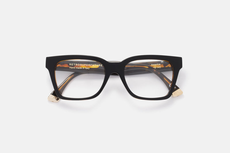 America Optical Nero/ Havana - Retrosuperfuture USA -