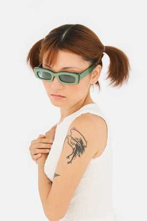 Zaga Metallic Mint - Retrosuperfuture USA - — 5