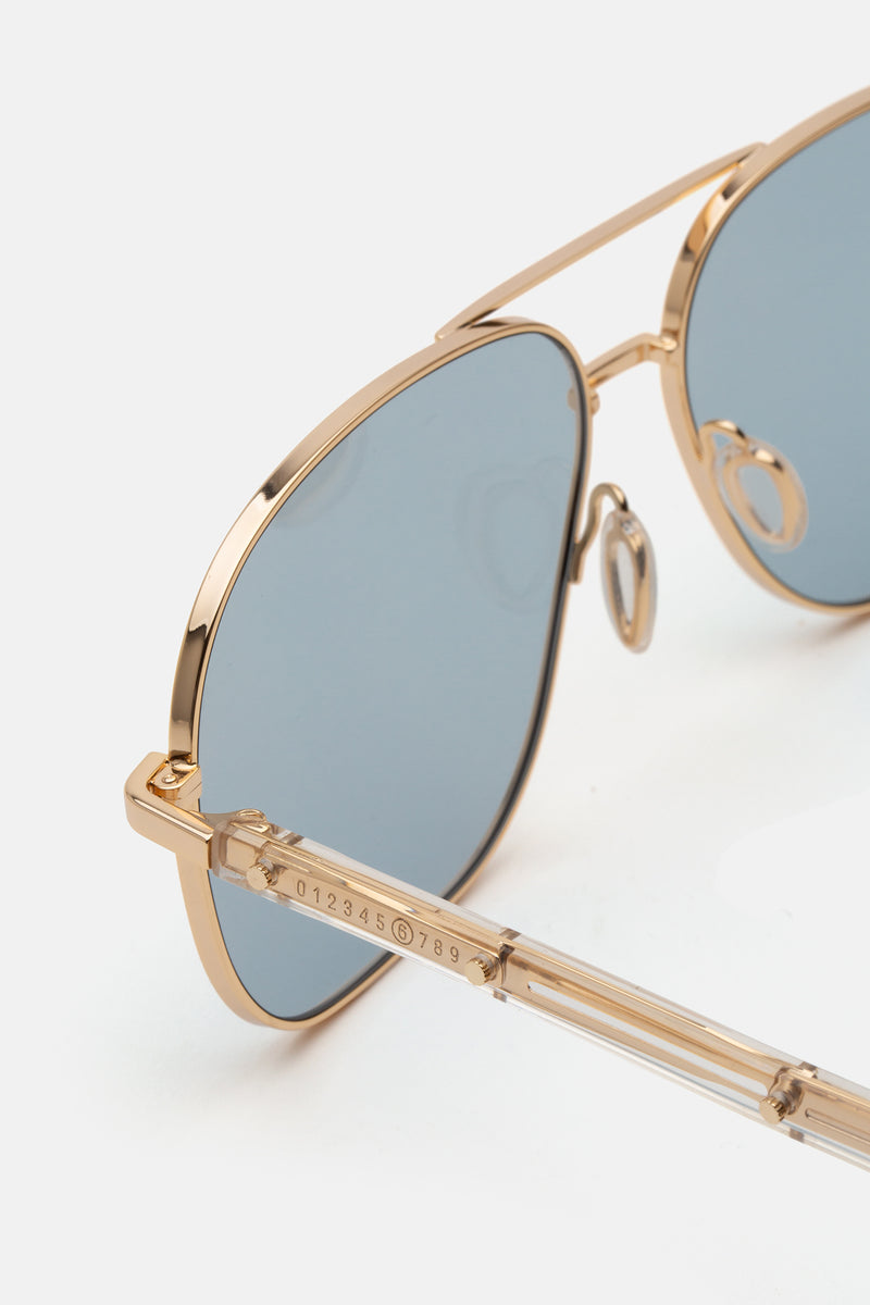 Lunettes 21 Dorées - Retrosuperfuture USA -