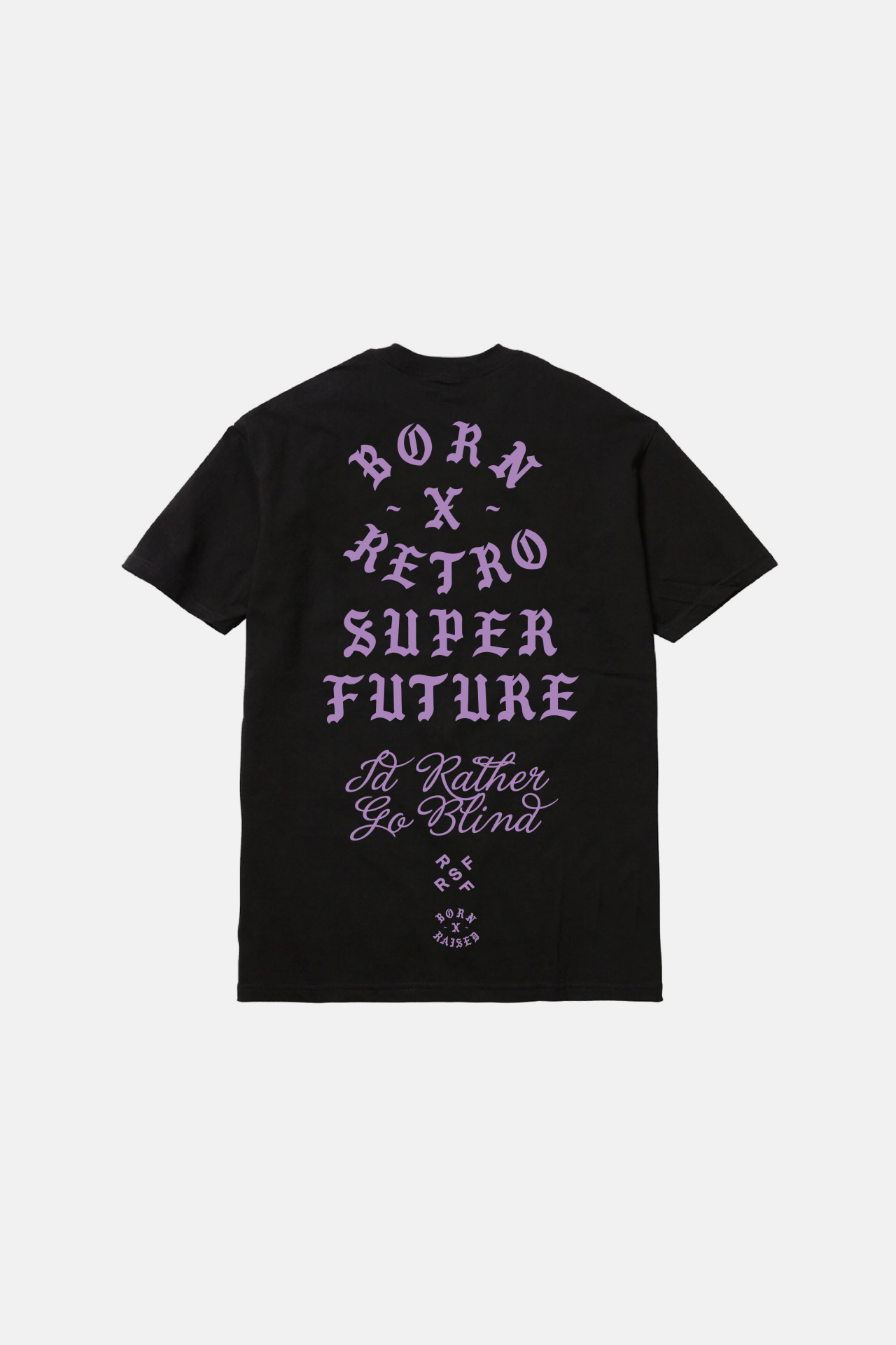 Black Tee BORN X RAISED