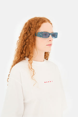 Zokoa Blue/Black Checks - Retrosuperfuture USA - — 9