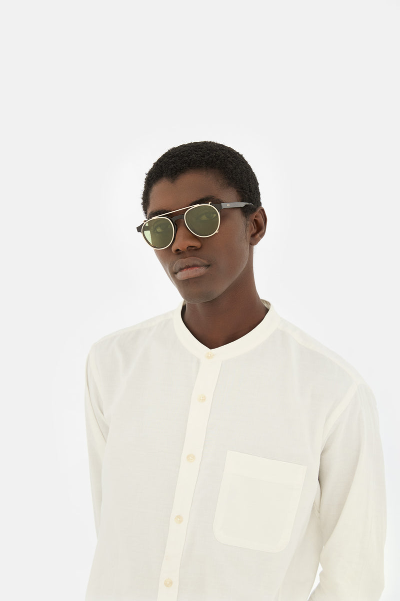 Clip-on The Warhol Gold Green