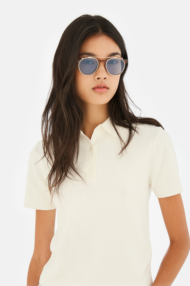 Clip-on The Warhol Gold Azure