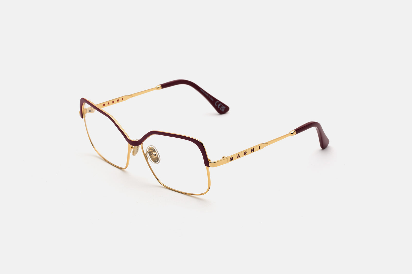 Unila Valley Optical Burgundy Gold - Retrosuperfuture USA -