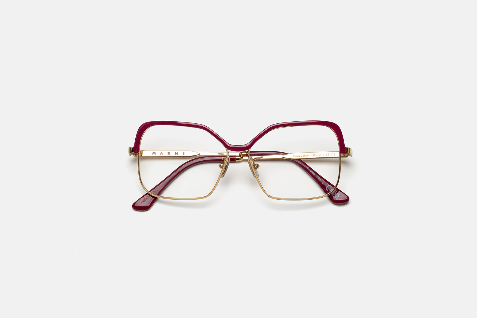 Unila Valley Optical Burgundy Gold - Retrosuperfuture USA -