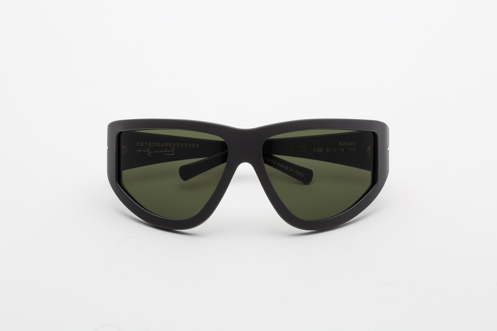 Andy Warhol Knives Black Matte - Retrosuperfuture USA -