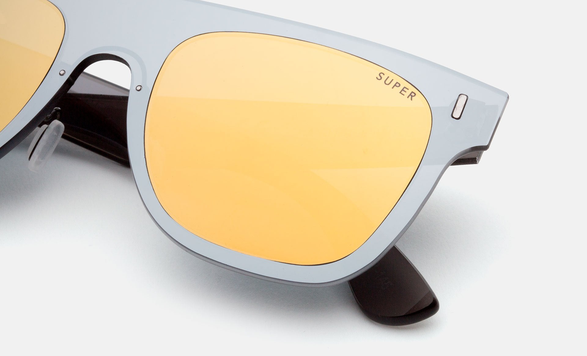 Duo Lens Flat Top Gold Silver - Retrosuperfuture USA -