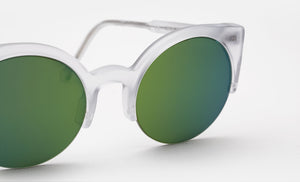 Lucia Crystal Matte Petrol - Retrosuperfuture USA - — 2