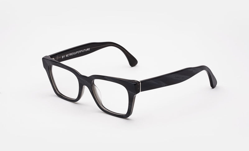 America Optical Black Horn - Retrosuperfuture USA -