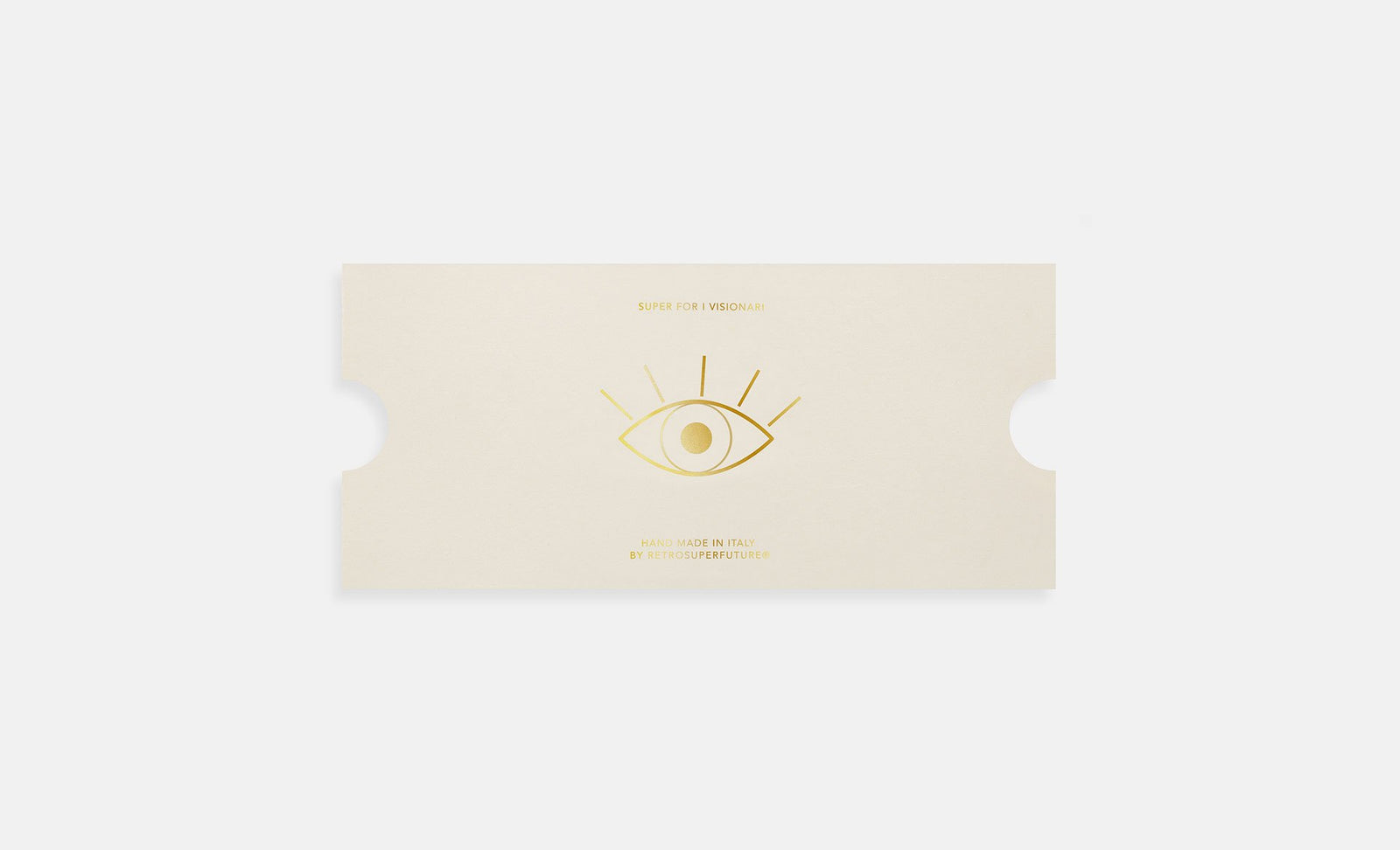 SUPER for I VISIONARI Optical Gold - Retrosuperfuture USA -