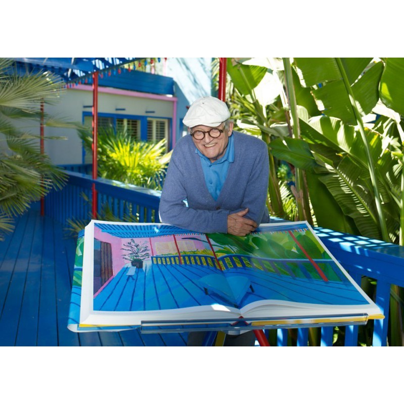 DAVID HOCNEY. A BIGGER BOOK. - Retrosuperfuture USA -