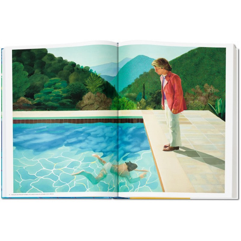 DAVID HOCNEY. A BIGGER BOOK. - Retrosuperfuture USA -