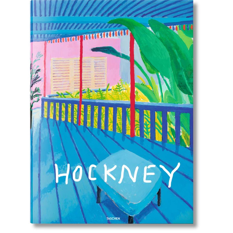 DAVID HOCNEY. A BIGGER BOOK. - Retrosuperfuture USA -