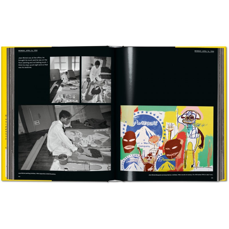 WARHOL ON BASQUIAT - Retrosuperfuture USA -