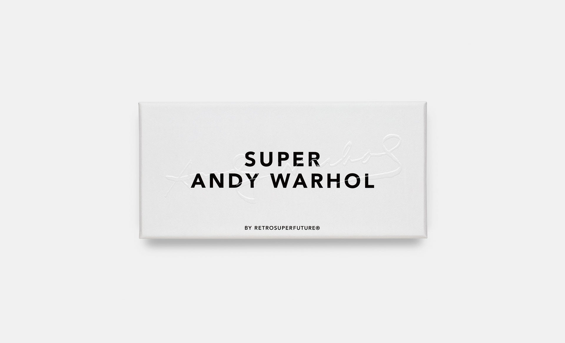 SUPER / Andy Warhol The Iconic Series Silver - Retrosuperfuture USA -