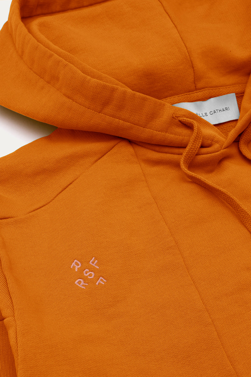 RSF x DC Deconstructed Hoodie Rusty Orange - Retrosuperfuture USA -