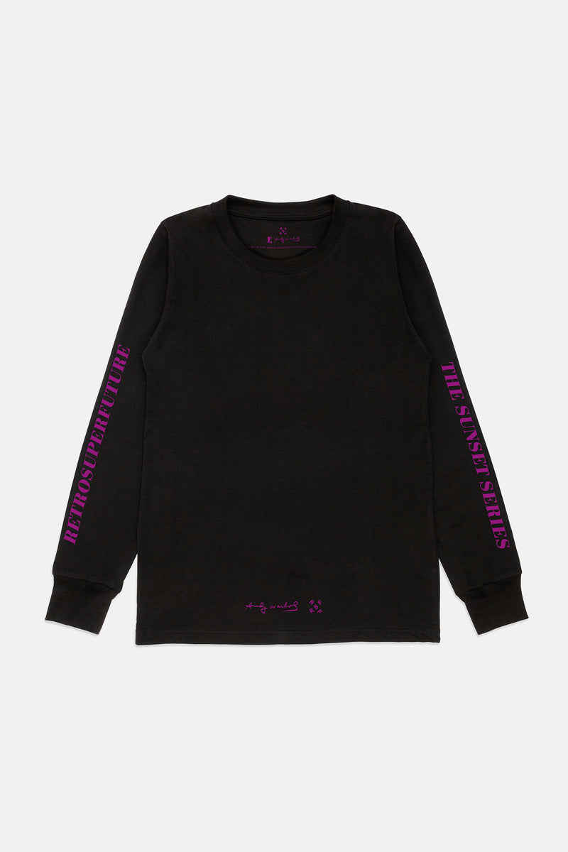 AW Longsleeve Black Violet - Retrosuperfuture USA -