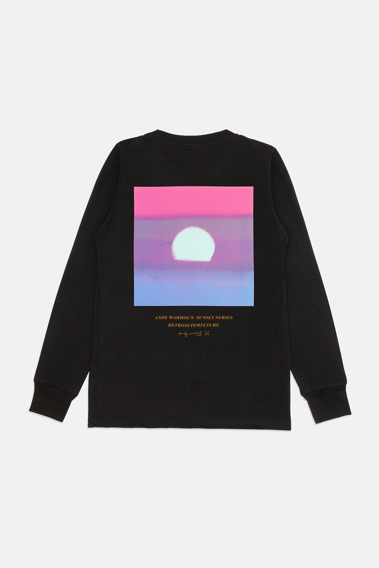 AW Longsleeve Black Yellow - Retrosuperfuture USA -