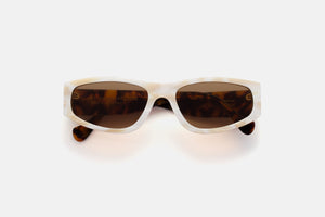 Neema White Shell Havana - Retrosuperfuture USA - — 1