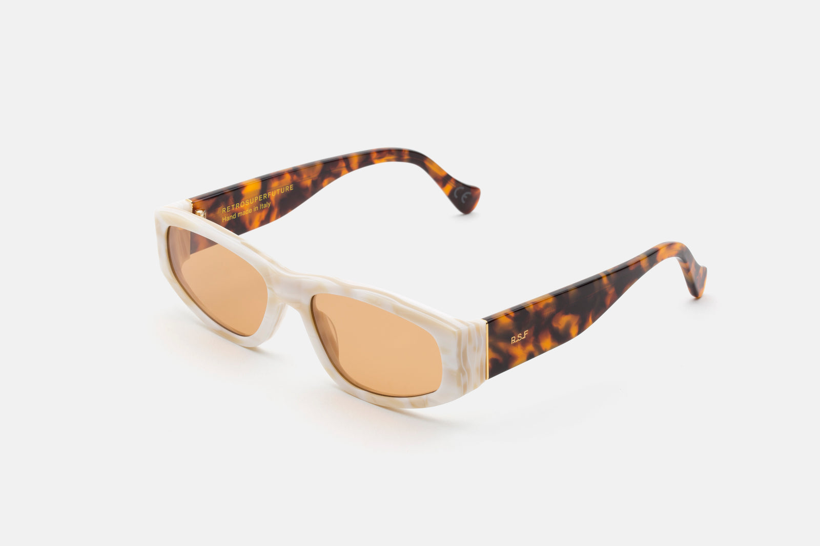 Neema White Shell Havana - Retrosuperfuture USA -