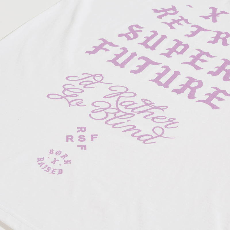White Tee BORN X RAISED - Retrosuperfuture USA -