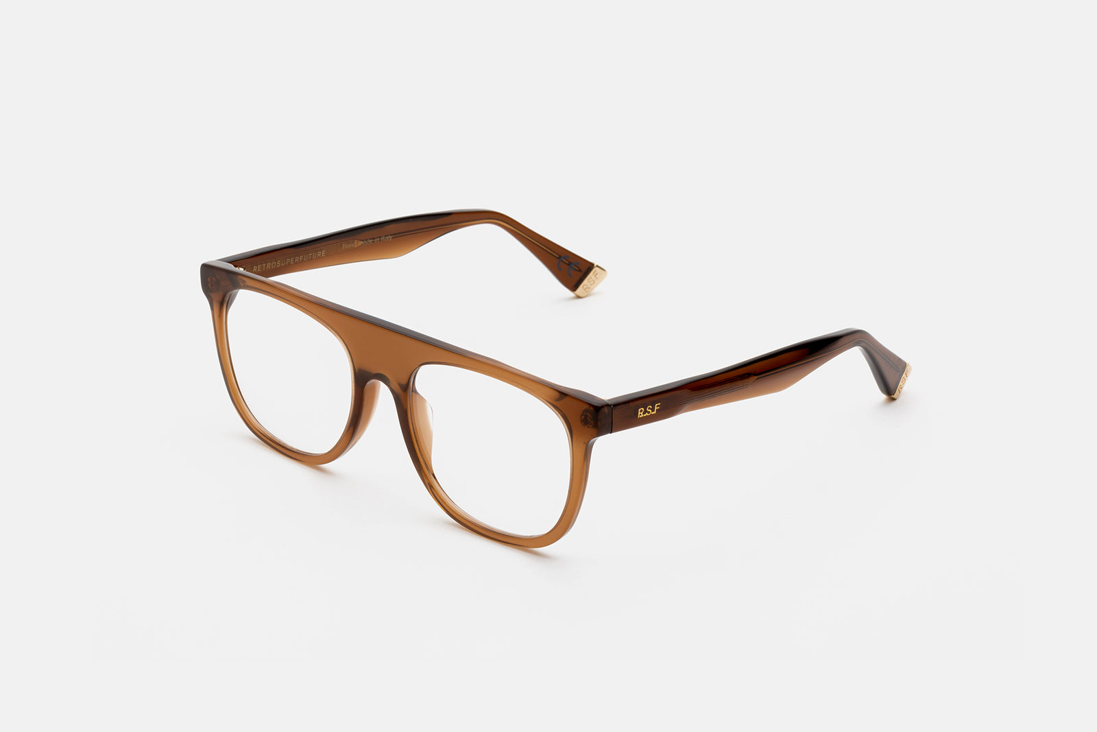 Flat Top Optical Brown - Retrosuperfuture USA -