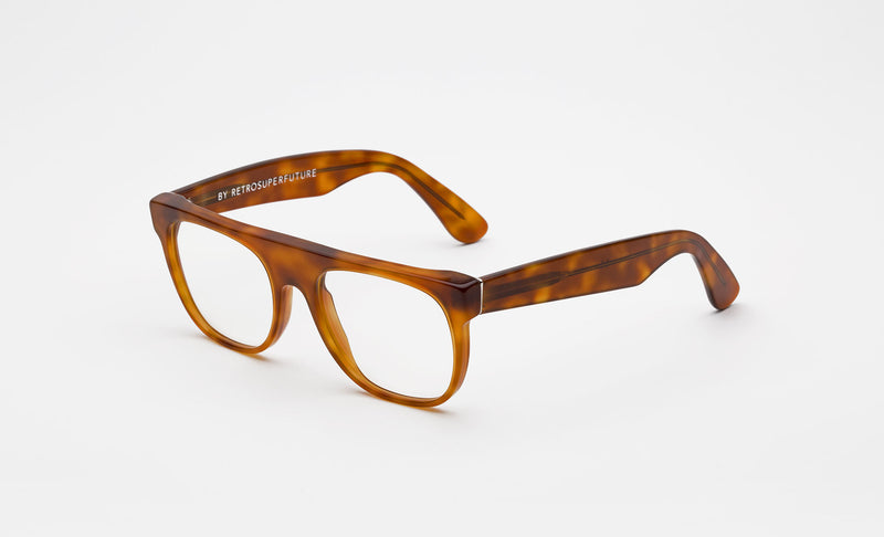 Flat Top Optical Light Havana - Retrosuperfuture USA -