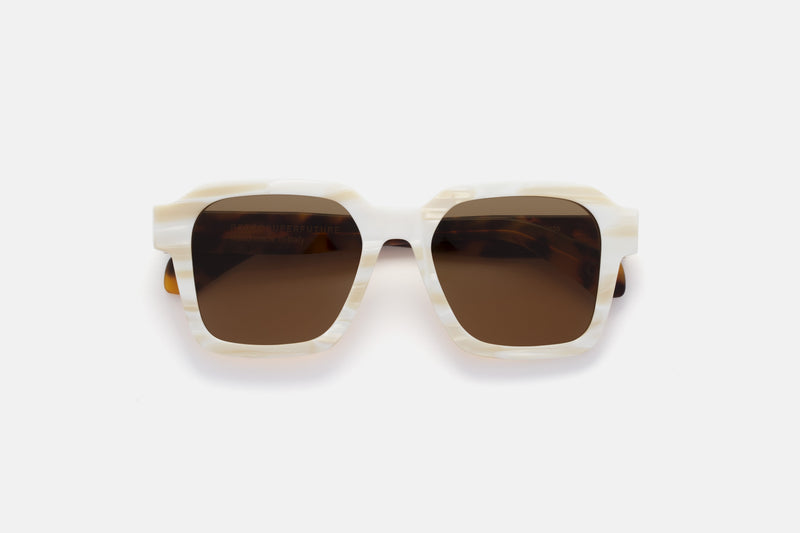 Vasto White Shell Havana - Retrosuperfuture USA -