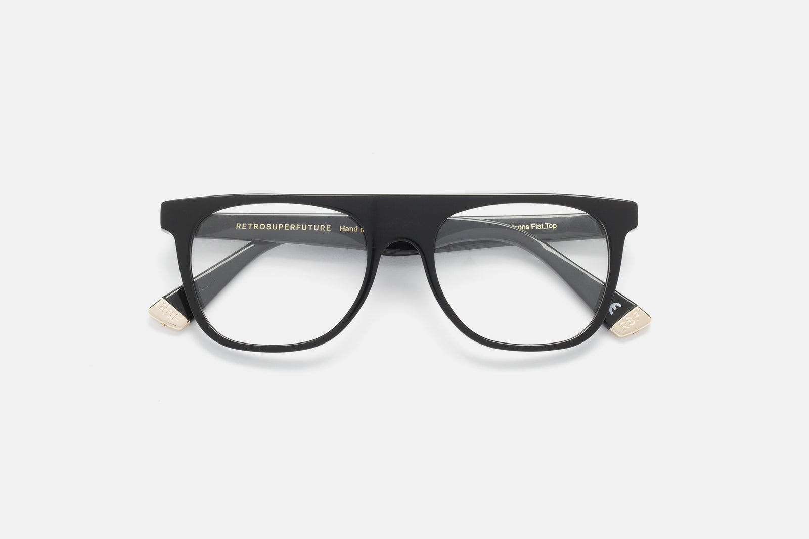 Flat Top Optical Nero - Retrosuperfuture USA -