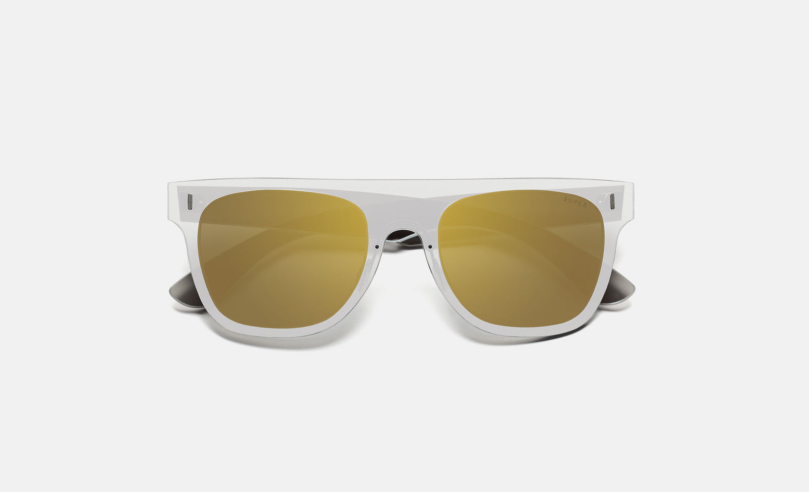 Duo Lens Flat Top Gold Silver - Retrosuperfuture USA -