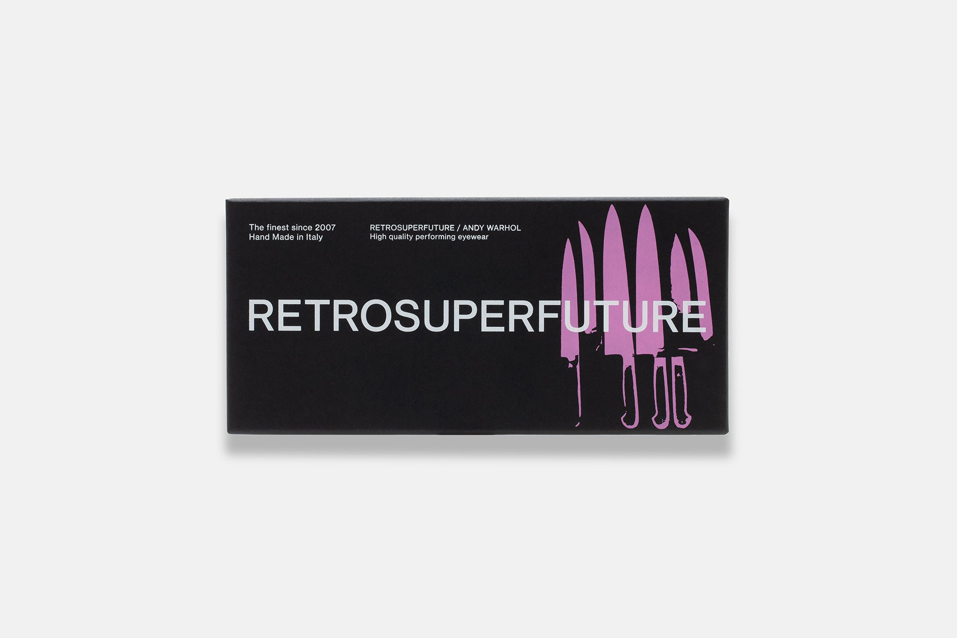 Andy Warhol IX Knives Black - Retrosuperfuture USA -