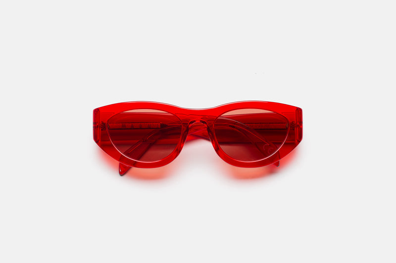 Rainbow Mountains Crystal Red