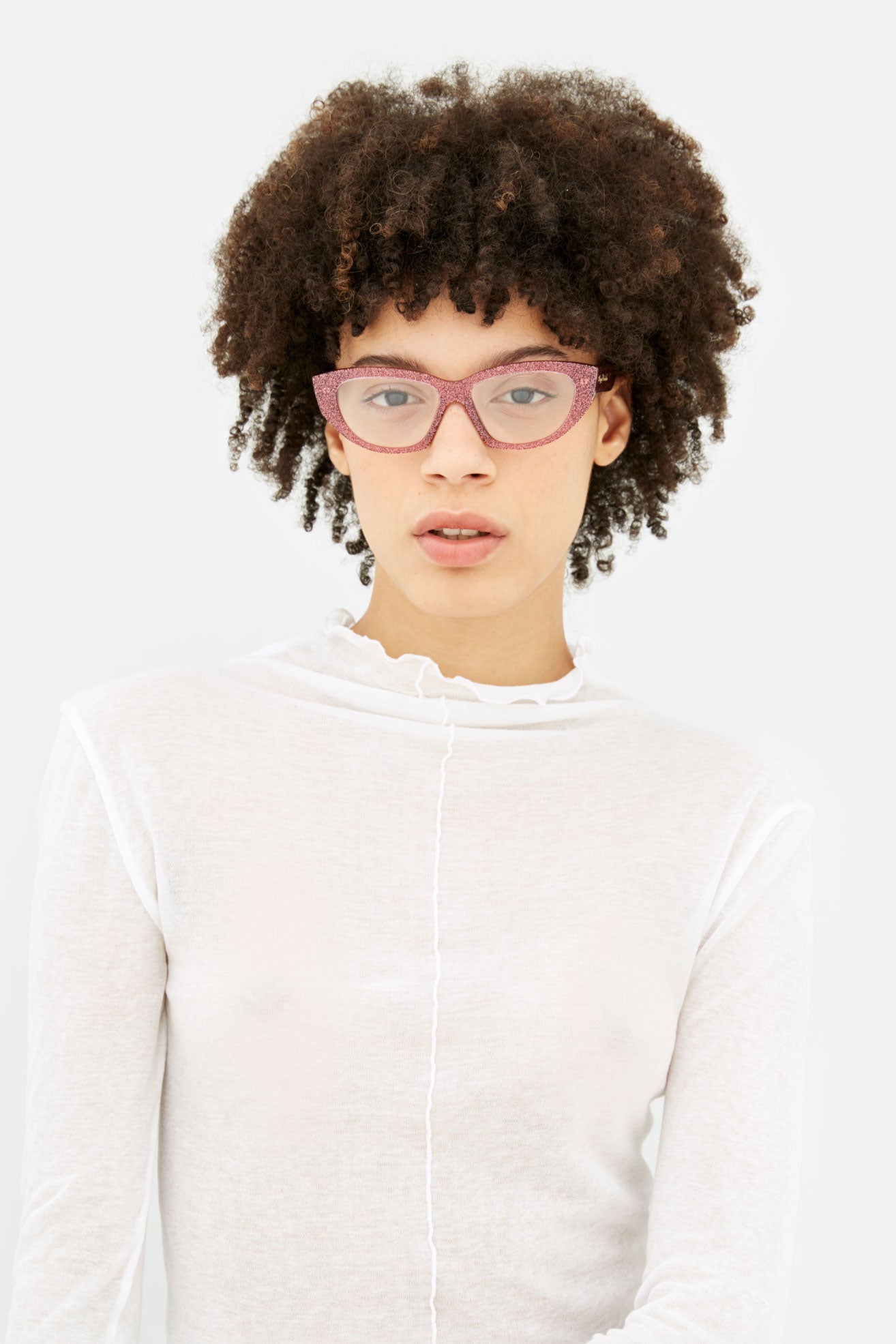 Kitti Op Dark Pink Glitter - Retrosuperfuture USA -