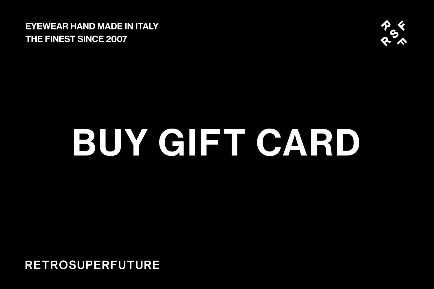 Giftcard - Retrosuperfuture USA -